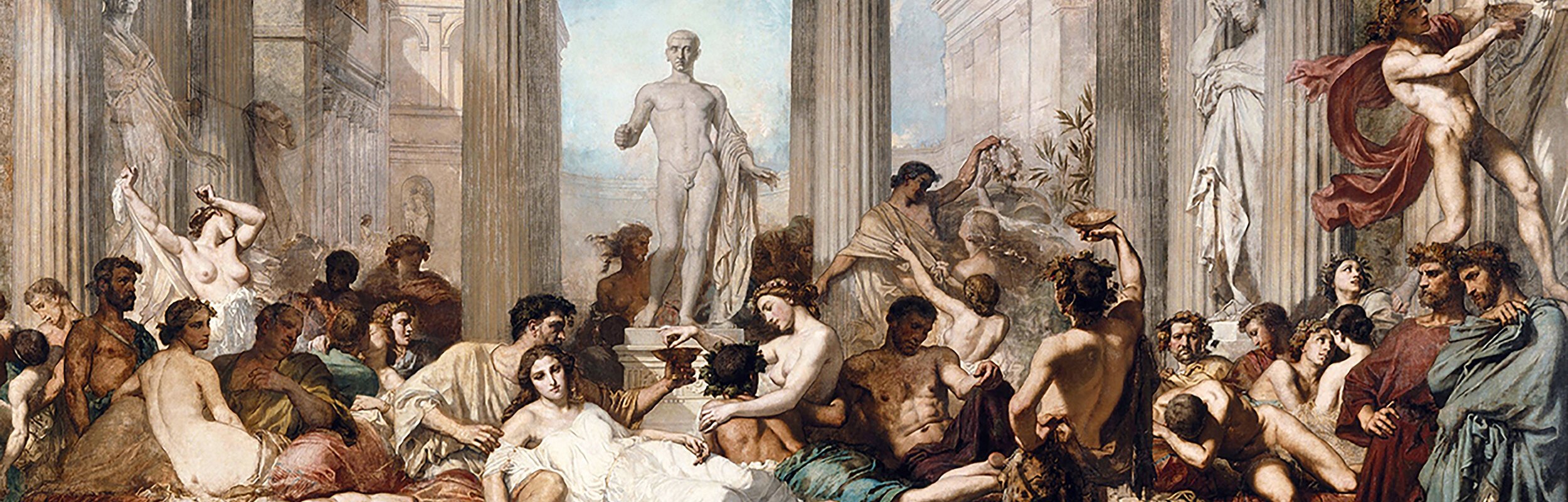 Thomas Couture: »Les Romains de la décadence« (1847), Paris, Musée d’Orsay, Inv.-Nr. 3451